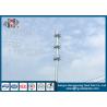 Buy cheap H15 - 60m Telecommunication Towers Anti - Rust Painted Telecommunication Steel Pole from wholesalers