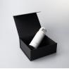 Buy cheap Matte Black Foldable Cardboard Paper Box Packaging Gift Box With Handle from wholesalers