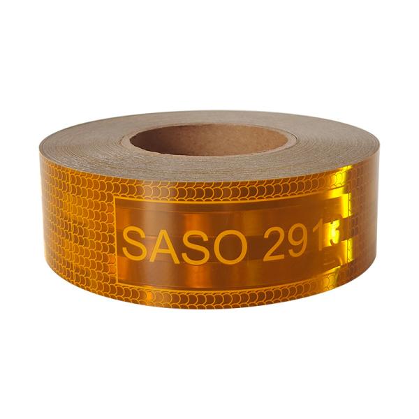 Buy cheap SASO 2913 Aluminized Reflective Tape Truck Reflective Sticker Saudi Arabria For Safety from wholesalers