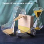 Gold Glass Hourglass 5 Minutes 15 Minutes 30 Minutes Diamond Hour Glass Free