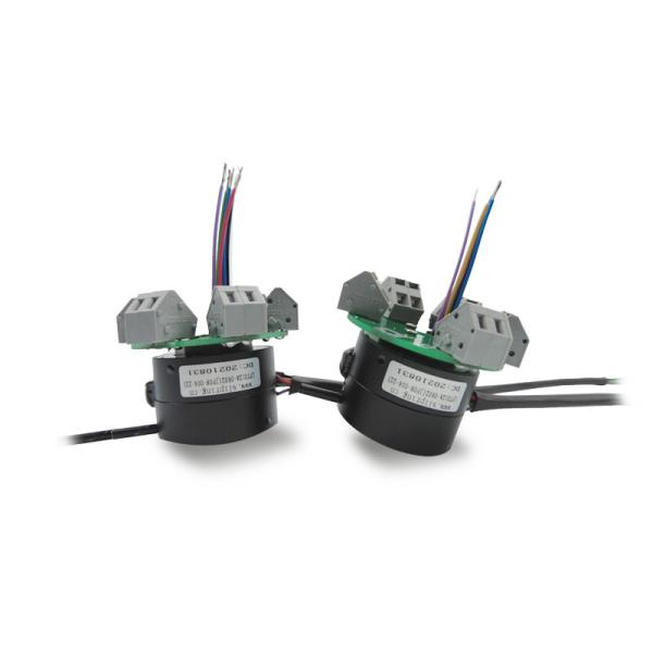 Quality 300rpm 2A 9 Circuits Through Hole Slip Ring for sale
