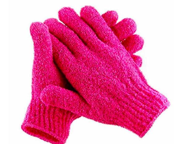 Buy cheap Random Peeling Exfoliating Body Scrub Gloves Heat Transfer Printing from wholesalers