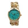 Buy cheap Cowboy Link Ladies Fashion Watches With Diamond On Dial Green from wholesalers