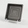 Buy cheap Square Japanese Disposable Plastic Food Container Party Takeaway Sushi Trays With Lid from wholesalers