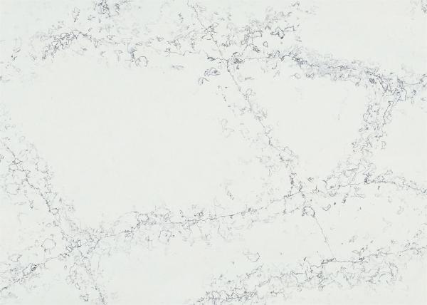 8mm Thickness Anti Slip Honed Calacatta Quartz Stone 93% Natural Quartz And 7%