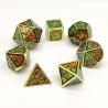 Buy cheap Antiwear Waterproof Metal Polyhedral Dice Nontoxic Neat Sharp Edges from wholesalers