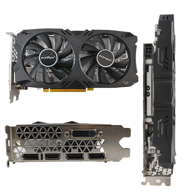 PCWINMAX GeForce GTX 1060 6GB GDDR5 192bit Gaming Graphics Card VR Ready Dual Cooling Fans HD DP DVI Video Card