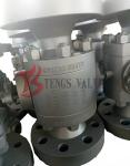 A105 Trunnion Fire Safe Ball Valve API6D CL1500LB Reduced Bore RB