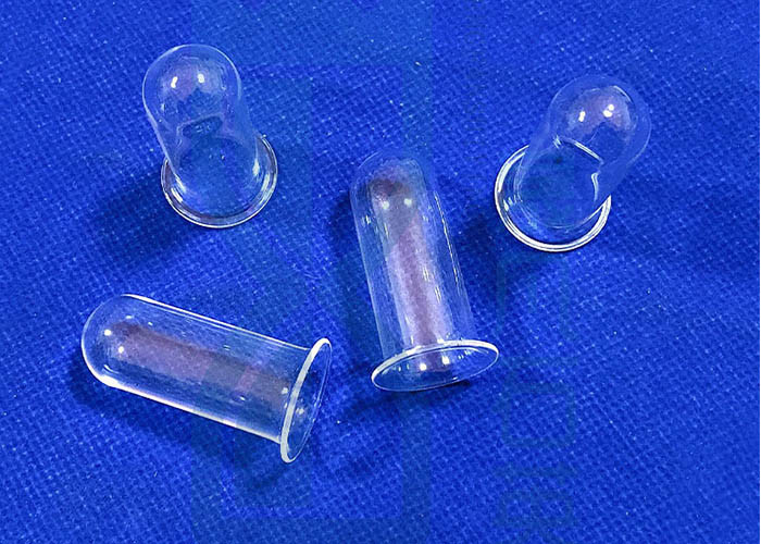 Customized Various Sizes Flanged Quartz Test Tube