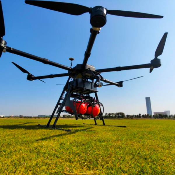 Security Extinguishing Fire Brigade Drowning Rescue Industrial Drone Multi Rotor