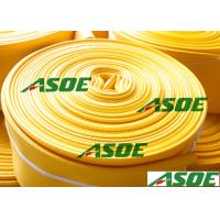 Buy cheap High Working Pressure Layflat Water Discharge Hose PVC Excellent Durability product