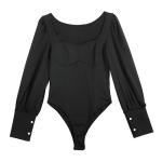 OEM European And American Women'S Clothing Spring Long Sleeved T -Shirt Wrapped