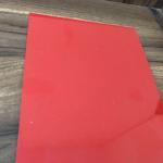 Red High Glossiness Pre Painted Steel Sheet Anti Bacterium Wear Resistant