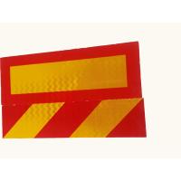 Buy cheap Automotive Orange And White Reflective Vehicle Marking Tape , Reflective Panels product