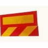 Buy cheap Automotive Orange And White Reflective Vehicle Marking Tape , Reflective Panels As Warning Signs from wholesalers