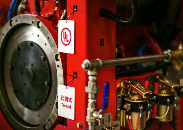 Quality UL Listed Fire Diesel Engine 190 KW Energy Efficient With Diesel Fuel for sale
