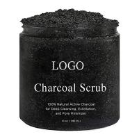 Buy cheap Reduce Pores Bamboo Charcoal Body Scrub , Dead Sea Salt Body Scrub Detoxificatio product