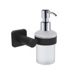 black colour SUS304 double towel bar bathroom accessories towel rod