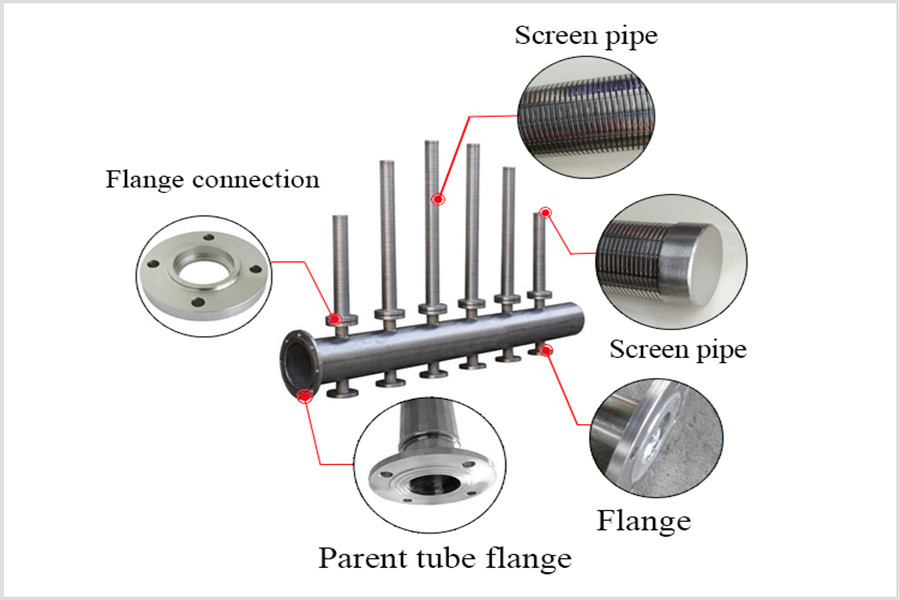 Johnson Wedge Wire Filter Tube Resin Trap Strainer Pipe In Water Input Device