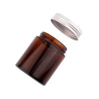 Buy cheap Wholesale Dark Amber Cream Candle Jars Empty Food Storage Glass Jar With Lid product