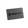 Buy cheap Frosted Stainless Steel Metal Business Cards For Night Bar Shop from wholesalers