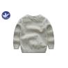Buy cheap Bamboo Joint Boys Knit Pullover Sweater Round Neck Grey Color Customized Size from wholesalers