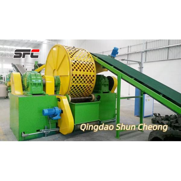 Waste Tire Recycling Shredder | Efficient and Easy-to-Operate with Core Components for Tire Pyrolysis Plant