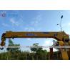 Buy cheap Dongfeng Tianjin 4x2 8T Flatbed Tow Truck With XCMG Crane from wholesalers