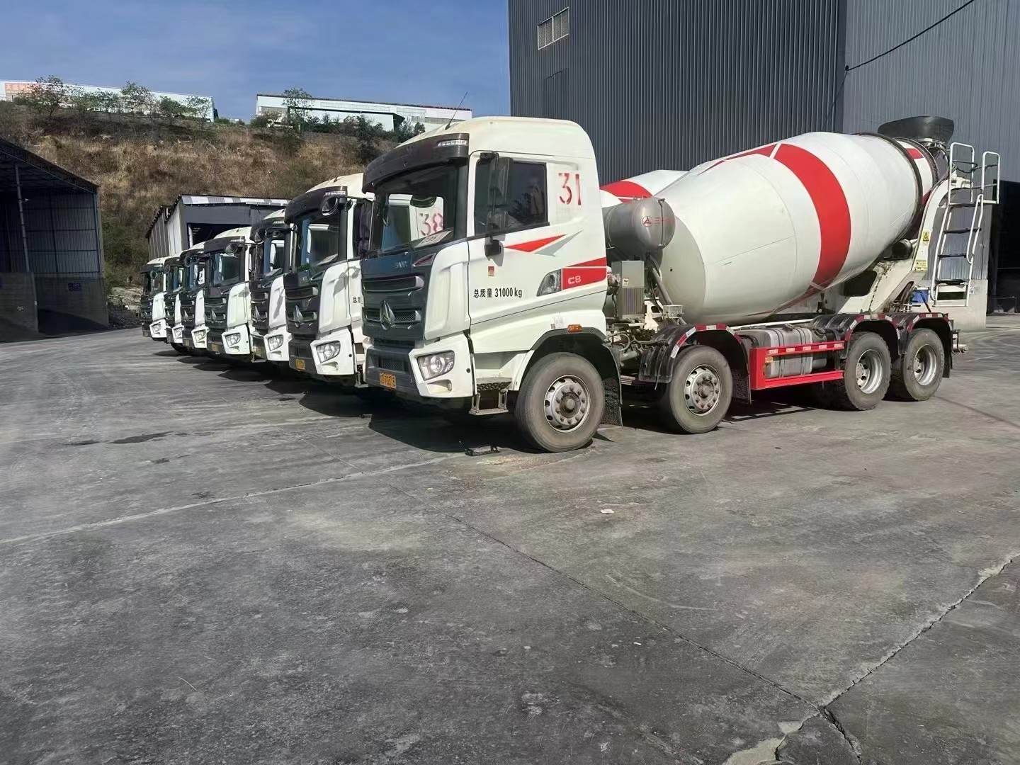 450L Water Tank Capacity SANY Concrete Mixer Truck Ideal for Harsh Working Environments in the Middle East and Africa
