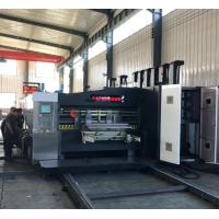 Buy cheap 5 Colors Lead Edge Feeder Flexo Printer Slotter Machine Die Cutter Folder Gluer product