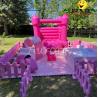 Buy cheap Toddlers And Preschoolers Inflatable Soft Play Equipment Children Pink Foam Play Set from wholesalers