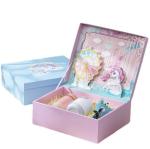Cosmetics Cardboard Gift Packaging Boxes 3D Pattern Pantone Color