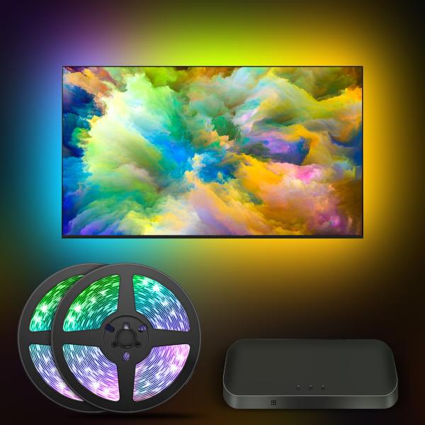 Buy cheap 12V 2A TV Ambient Lighting Sync SMD 5050 RGB Color For TV PC from wholesalers