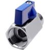 Buy cheap Stainless Steel 301/304/316 1/2" Mini Ball Valve Female x Male NPT Thread Shut-Off Valve from wholesalers