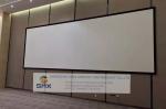 Buy cheap Large Custom Size Fixed Frame Screen 4K Cinema Projection Screens 10x4 Meter from wholesalers