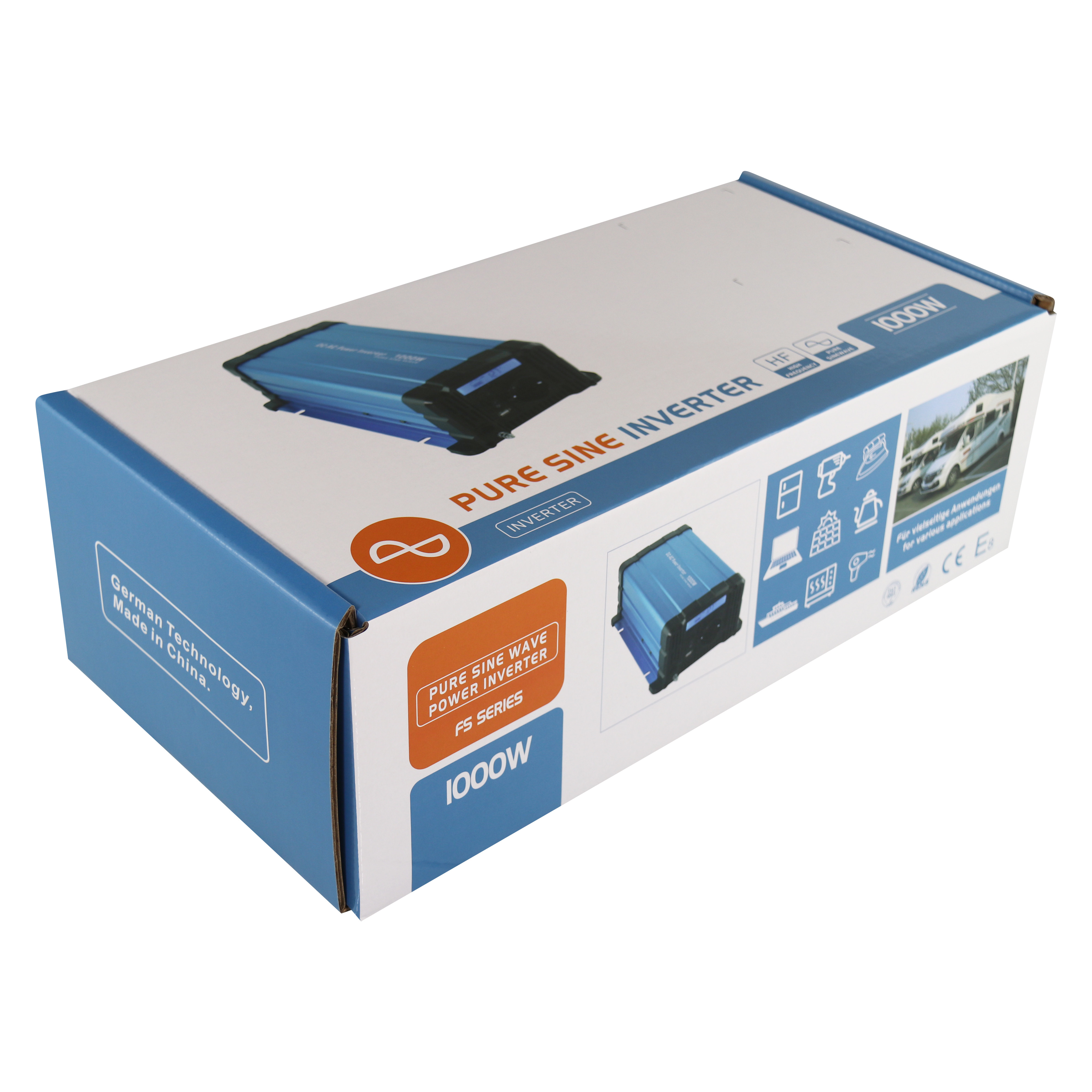 Off Grid Pure Sine Wave Inversor De Corrient 12V AC 110V 3000W With Jfci Socket
