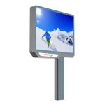 Easy installation steel P6 outdoor waterproof advertising boards highway
