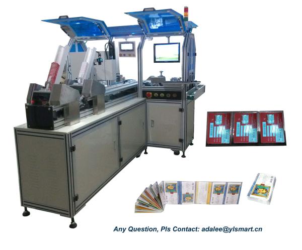 Buy cheap Single Card Multi Card Packing Card Wrapping Machine Automatic YUP-600 from wholesalers