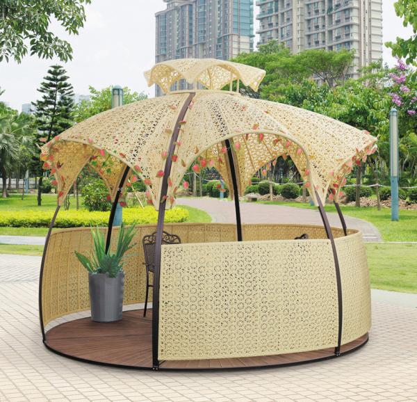 Buy cheap China leisure furniture outdoor flower garden rattan tents 1111 from wholesalers