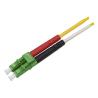 Buy cheap Green Fiber Optic Connector LC 2.0mm UPC/APC Duplex Connector from wholesalers