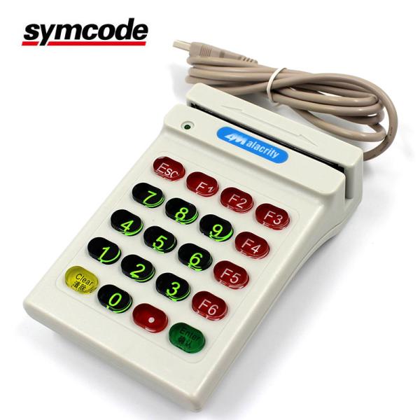 Buy cheap Card Swipe Reader / Magnetic Stripe Reader Recognize Many Kinds Barcode from wholesalers
