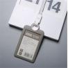 Buy cheap Hands-Free Convenience Customized ID Card Holder with Non-Toxic Soft Silicone Lanyard from wholesalers
