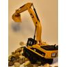 Buy cheap Yellow Diecast Metal Excavator Toy Construction Vehicle Model Kids Gift from wholesalers