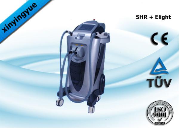 Buy cheap SHR E Light IPL Skin Rejuvenation Equipment Wrinkle Removal Machine With Two Handles from wholesalers