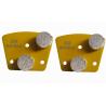 Buy cheap 2*20*12 Diamond Abrasive Pads Round Segment Trapezoid Concrete Floor Grinding Granite from wholesalers