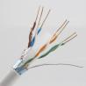 Buy cheap Stranded Data FTP Cat6 Outdoor Cable 0.57mm Solid Copper 23AWG from wholesalers