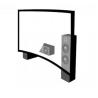 Buy cheap 180 / 360 Degree Curved Projection Screen ,round projection screen high gain projection screen from wholesalers