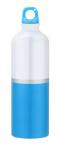 Colorblock Style Aluminum Sports Water Bottle With Cap Lid 750ml Capacity