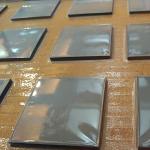 Silicon Carbide plate Boron Carbie Tiles Ballistic Square Tiles Black Fire