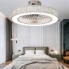 Buy cheap Modern Style Ceiling Fan with APP and Controller Fashion Round Indoor Outdoor ceiling fan led(WH-VLL-12) from wholesalers